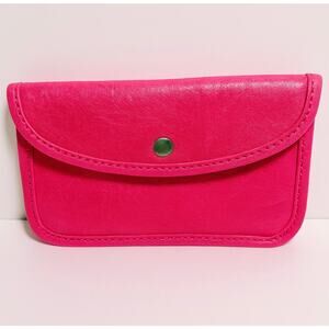🤠 NWOT Leather Wallet : Wrangler Montana West Hot Pink Clutch Vintage Women